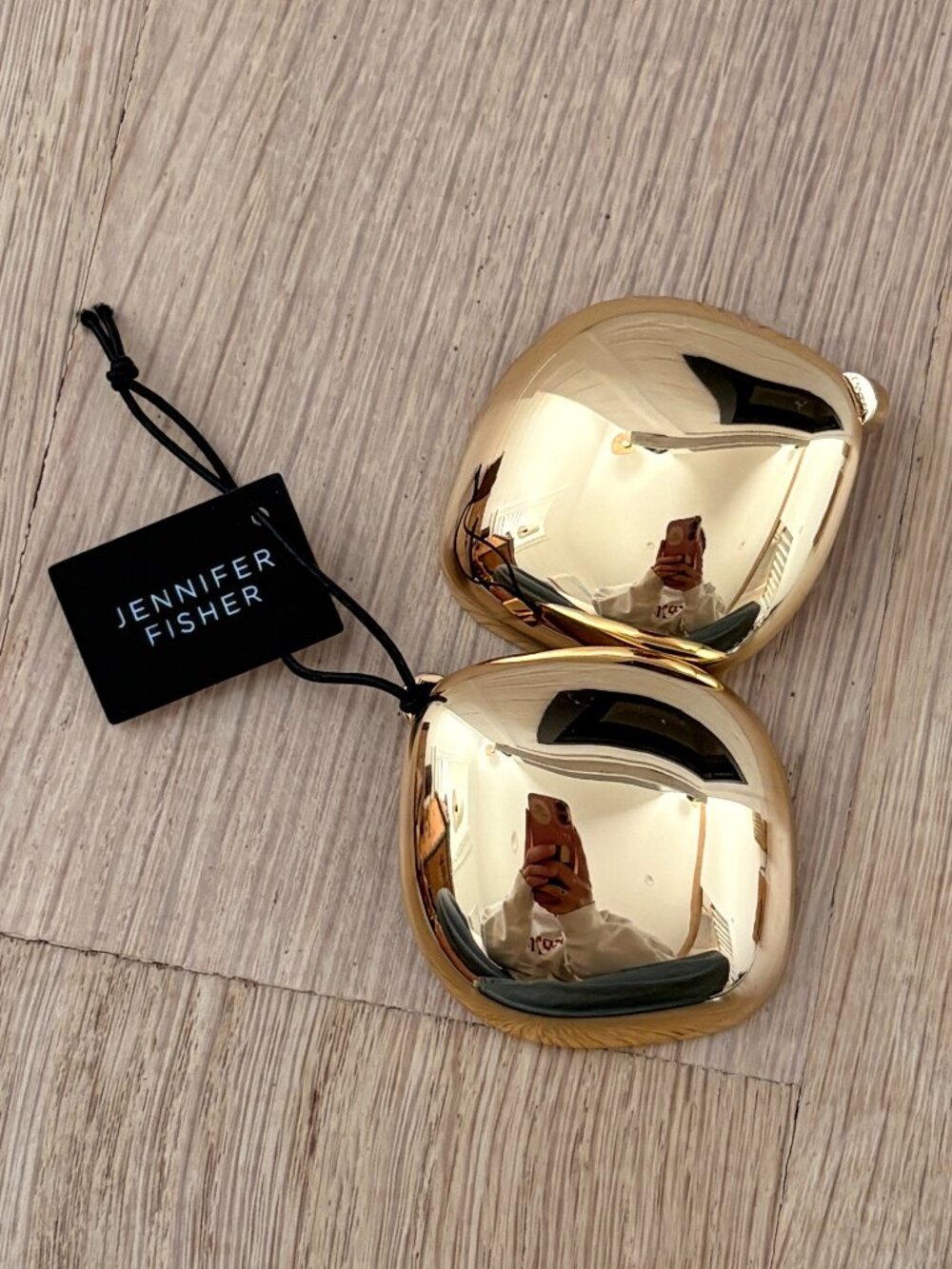 NWT Jennifer Fisher Chunky Gold Earrings